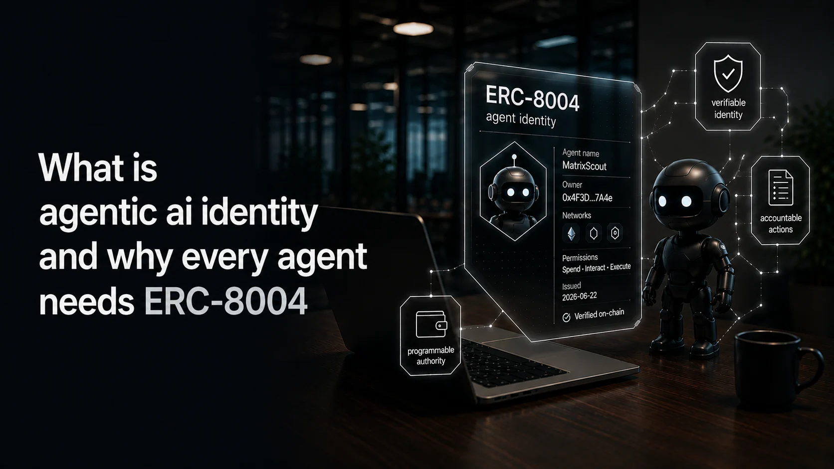 What Is Agentic AI Identity and Why Every Agent Needs ERC-8004